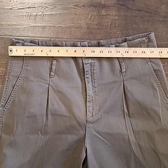 KUT From the KLOTH Katie Paper Bag Waist Wide Leg Crop Pant 16 - Picture 4 of 9